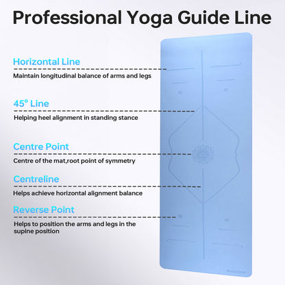 Yoga Mat-Blue