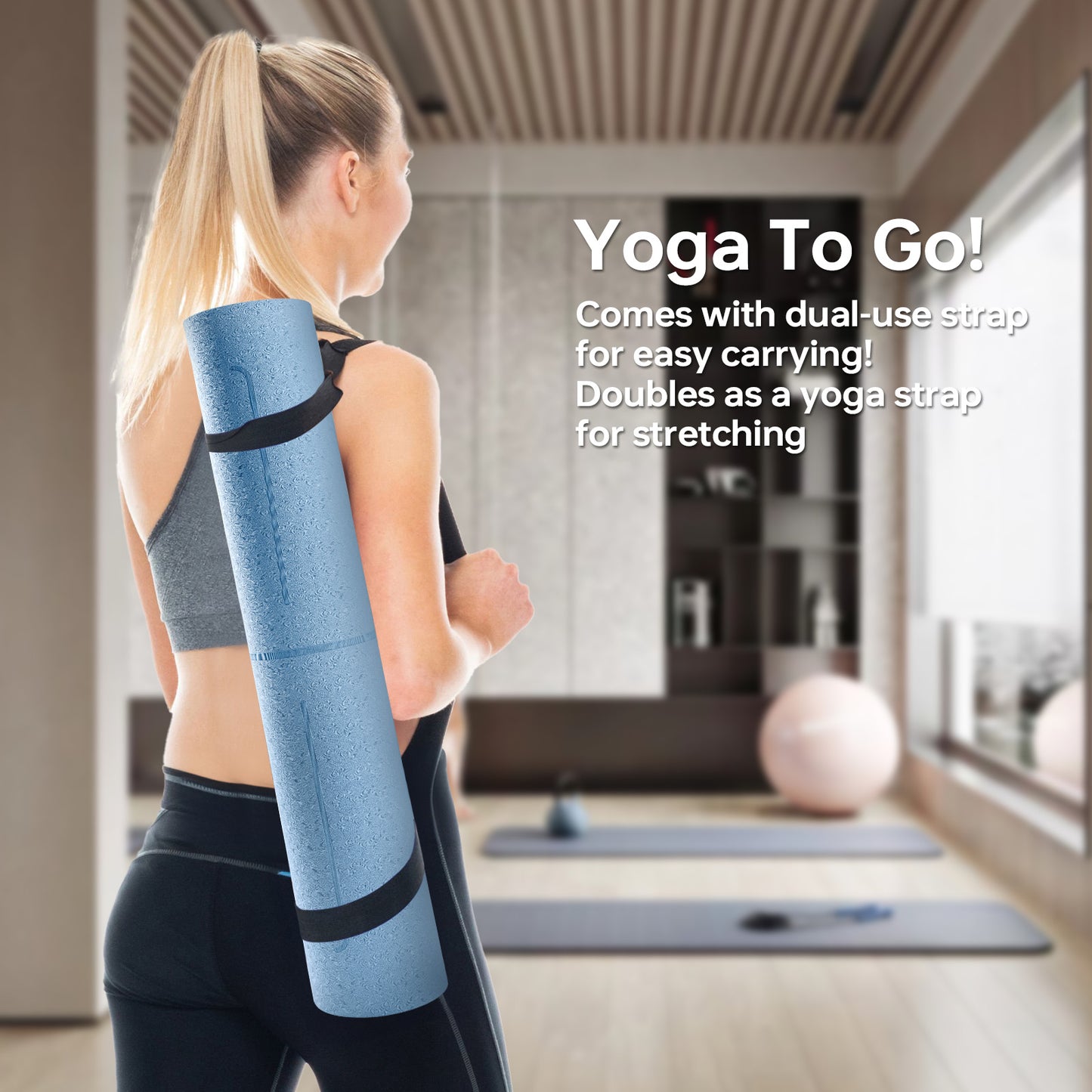 Yoga Mat-Blue